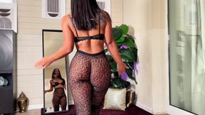 Transparent Pantyhose Try Ono