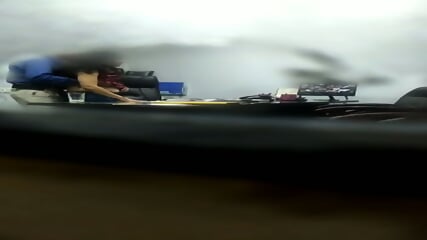 Boss Enjoying with Secretary in Office Giving Handjob & Sucking Boobs