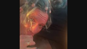 What's better than being a passenger princess?? Giving backseat blowjobs...that's what!