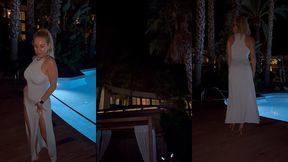 diner et petite tour en m exhibant dans l hotel au fait comment trouves-tu ...