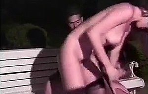 Hot evening fucking outdoor