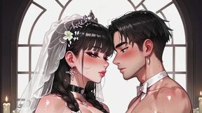 I Ate My Femboy Stepbrother's Ass on His Wedding Day; He Was Dressed as a Bride. Hentai Yaoi Animation.