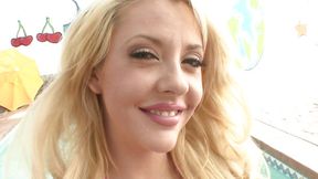Courtney Taylor's Anal Creampie & Scarlett Frenzied's Hard Throat BJ