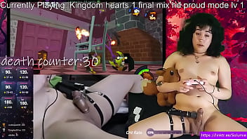 trans girl plays kingdom hearts stream controls vibe lv 1 proud mode Wonderland