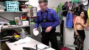 Fucking shy suspects juicy pussy in pantyhose