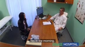 ”Russian Babe Fucks Doc in Fake Hospital”