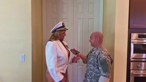 GILF Cumslut Fucking The Admirals Wife