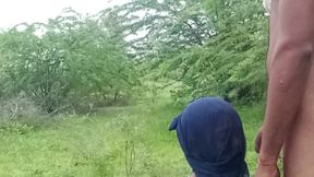 Desi Village Bhabhi&#039;s Hot Fuck in the Jungle