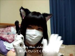 Asian Crossdresser Cums Hard with Sex Toy 2