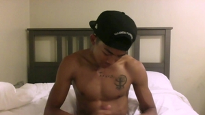 BarebackLatinoz - Latin Cruz whip in the bed