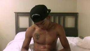 BarebackLatinoz - Latin Cruz whip in the bed