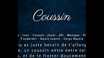Coussin - ASMR JOI French audio porn gender neutral