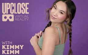 Up Close VR - Gorgeous Kimmy Kimm Shows How Flexible She Is in POV Fuck