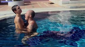 Almost Caught Outdoor Sex with Stepdad