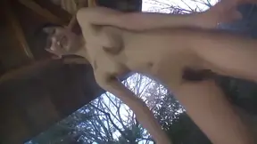 Mira Tamana's Steamy Outdoor Bath Sex Adventure Part 3