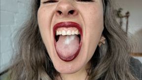 Charmy's has made my nose into her phlegm sniffer m0