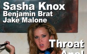 Sasha Knox & Benjamin Brat w/Jake Malone