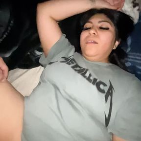 Daddy loves my pretty latina pussy