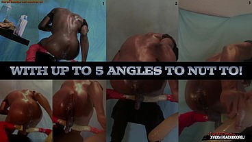 Crazy Enema Twink - This guy pumps his asshole full of water and uses a monster cock to plunge it out, farts and prolapses ...but like, I'm not gay tho - Ass Monkey