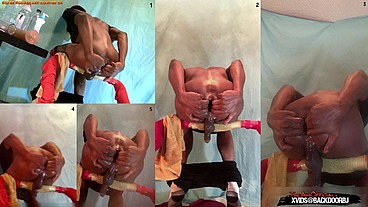 *PREMIUM* Crazy Enema Twink - This guy pumps his asshole full of water and uses a monster cock to plunge it out, farts and prolapses ...but like, I'm not gay tho - Ass Monkey