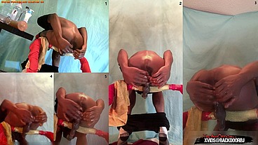 Crazy Enema Twink - This guy pumps his asshole full of water and uses a monster cock to plunge it out, farts and prolapses ...but like, I'm not gay tho - Ass Monkey