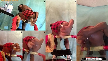 Crazy Enema Twink - This guy pumps his asshole full of water and uses a monster cock to plunge it out, farts and prolapses ...but like, I'm not gay tho - Ass Monkey