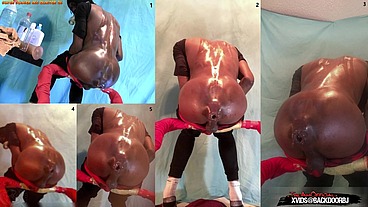 Crazy Enema Twink - This guy pumps his asshole full of water and uses a monster cock to plunge it out, farts and prolapses ...but like, I'm not gay tho - Ass Monkey
