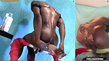 *PREMIUM* Crazy Enema Twink - This guy pumps his asshole full of water and uses a monster cock to plunge it out, farts and prolapses ...but like, I'm not gay tho - Ass Monkey