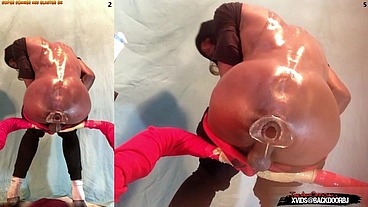 *PREMIUM* Crazy Enema Twink - This guy pumps his asshole full of water and uses a monster cock to plunge it out, farts and prolapses ...but like, I'm not gay tho - Ass Monkey