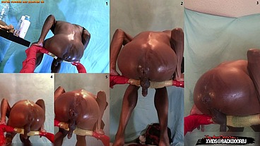 Crazy Enema Twink - This guy pumps his asshole full of water and uses a monster cock to plunge it out, farts and prolapses ...but like, I'm not gay tho - Ass Monkey