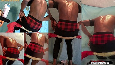 Crazy Enema Twink - This guy pumps his asshole full of water and uses a monster cock to plunge it out, farts and prolapses ...but like, I'm not gay tho - Ass Monkey