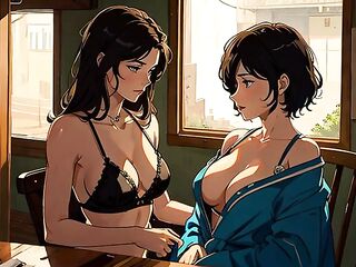 Tu amiga lesbiana te enseña juegos pervertidos muy ricos AUDIO