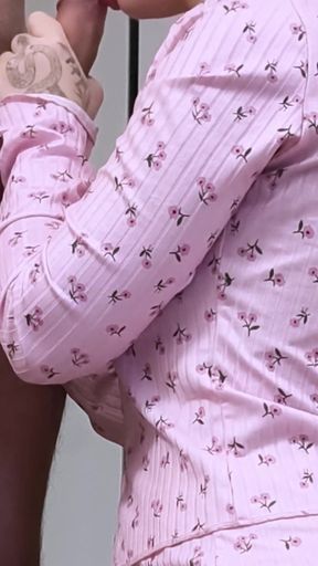 Stepsis Gets Fucked Hard and Stepbro Cums Twice on Halloween