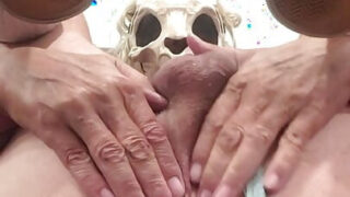 Onani, knepper, behåret – amatør modne amerikanske homoseksuelle ludere med kæmpe pikke knepper i røven