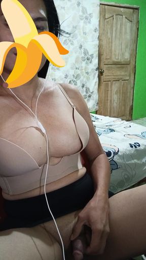 Playing with my dick