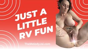 Fingering my Pussy in the RV!
