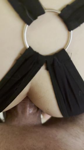 Asian Babe First Anal Experience While Using Vibrator, Double Orgasm