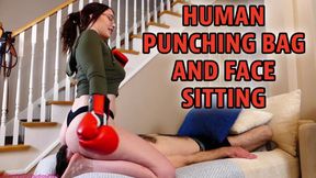 Human Punching Bag And Face Sitting - Mistress Lexi