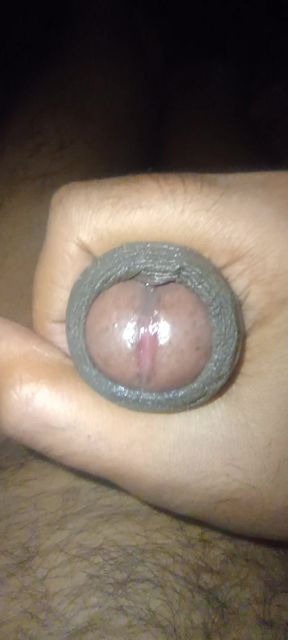 Big cock indian style jerking off