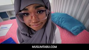 MuslimTabu  -  Lucky Stud Bangs Hard Middle-Eastern Pussy And Covers Her Pretty Face With Huge Load