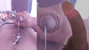 I Was Very Happy to See Tamil Aunty's Ass, I Masturbated and Enjoyed Watching a Very Funny Cream Video.