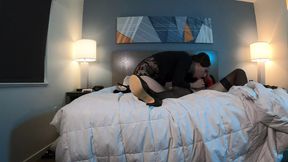 Bailey Wilde Sucks Huge Trans Cock