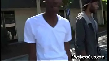 Black Muscular Gay Man Fuck WHite Teen Boy 17