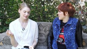 This will make you forget all the stress: lesbians have a threesome