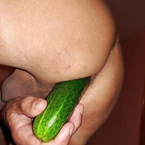 The cucumber in my ashole