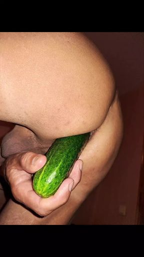 The cucumber in my ashole