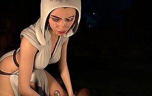 joi handjob princess leia trailer with credits