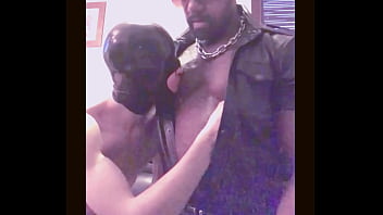 Hot as Hell BDSM Interracial Oral Sex Session