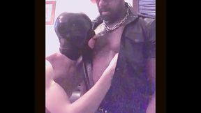 Hot as Hell BDSM Interracial Oral Sex Session