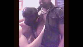 Hot as Hell BDSM Interracial Oral Sex Session